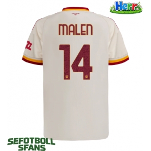 AS Roma Donyell Malen #14 Bortatröja 2026-27 Kortärmad